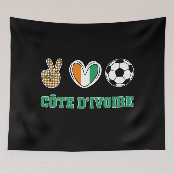 Item preview, Cote d'Ivoire-Inspired Graphic Tee for Everyday Style designed and sold by Colorful Designs.