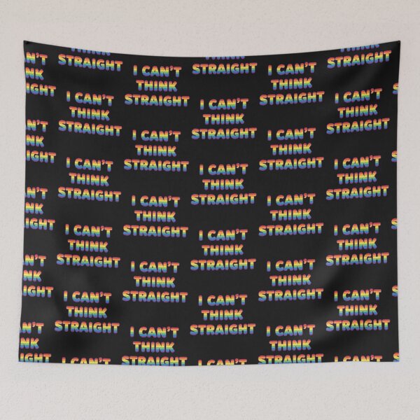Item preview, I Can't Think Straight designed and sold by ArtitudePrintLb.