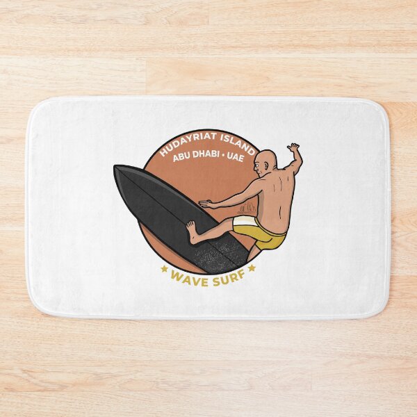 Item preview, Hudayriat Island Abu Dhabi UAE Modern Wave Surf designed and sold by shopdiego.