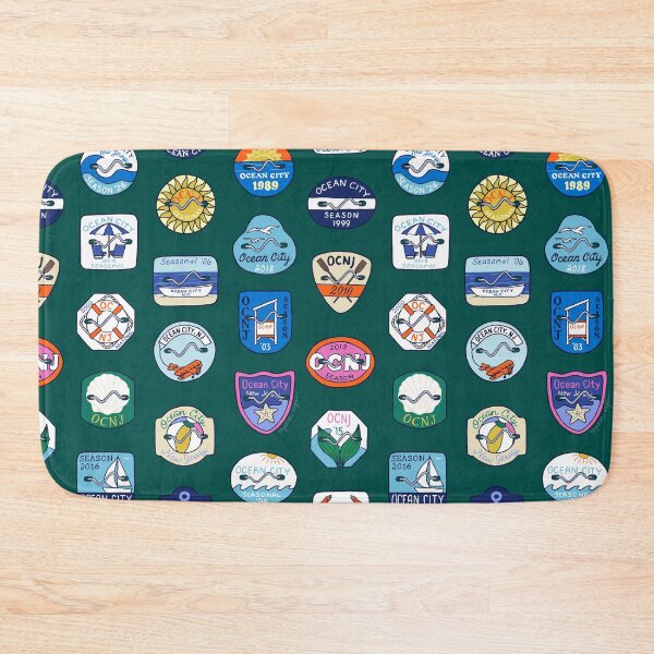 Item preview, Ocean City New Jersey Beach Tags designed and sold by Elizabeth Weglein.