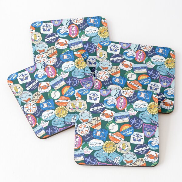 Item preview, Ocean City New Jersey Beach Tags designed and sold by Elizabeth Weglein.