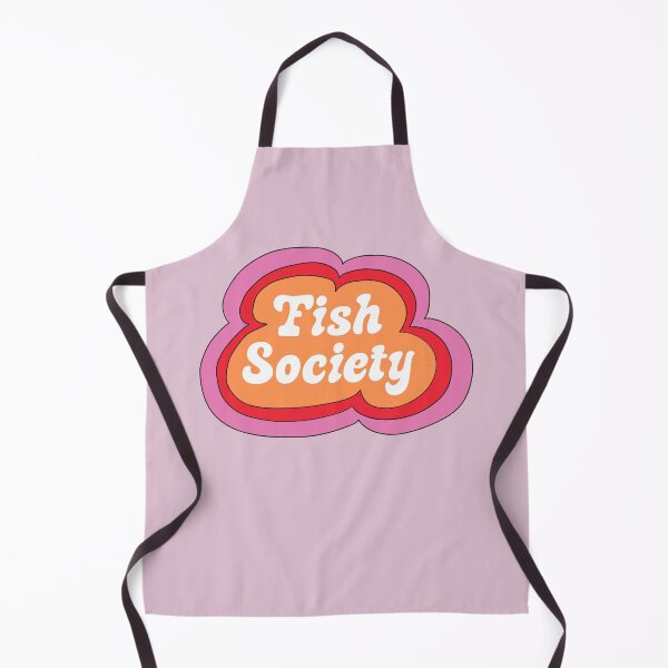 Item preview, Fish Society (Orange on Purple) designed and sold by yellowflowerhut.