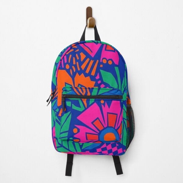 Item preview, Vibrant Neon Floral Pattern Geometric Bloomed Flowers designed and sold by Owcomm.