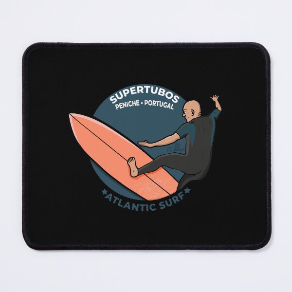 Item preview, Supertubos Peniche Portugal Atlantic Surf Retro designed and sold by shopdiego.
