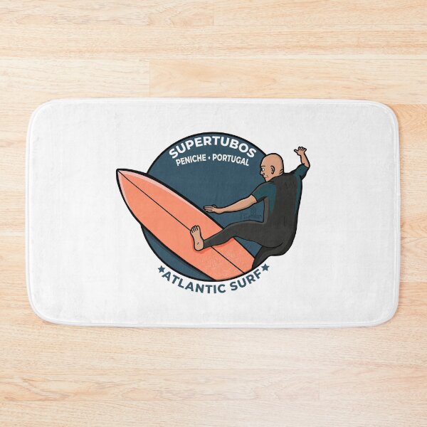 Item preview, Supertubos Peniche Portugal Atlantic Surf Retro designed and sold by shopdiego.
