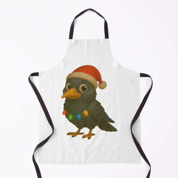 Item preview, Christmas Jackdaw Crow designed and sold by Sillytoe.