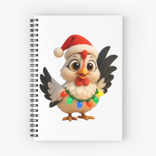 Item preview, Christmas Japanese Bantam Chicken designed and sold by Sillytoe.