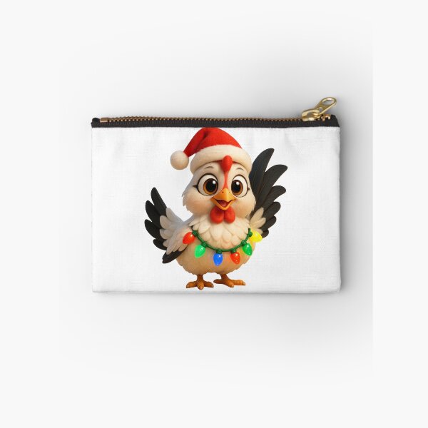 Item preview, Christmas Japanese Bantam Chicken designed and sold by Sillytoe.