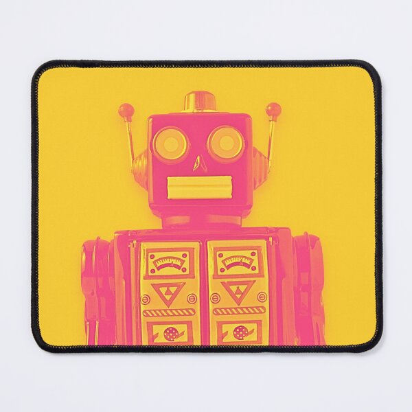 Item preview, Colorful Mid Century Modern Retro Robot Pop Art designed and sold by Volt Junkies.