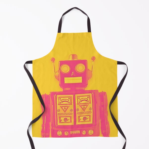 Item preview, Colorful Mid Century Modern Retro Robot Pop Art designed and sold by Volt Junkies.