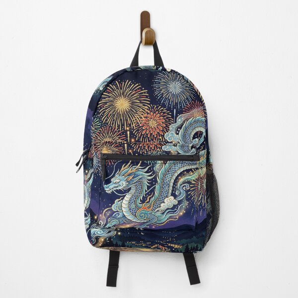 Item preview, Japanese Water Dragon (Ryu) & Summer Hanabi Fireworks designed and sold by Hikariha Studio.