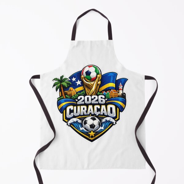 Item preview, Curaçao Blue Wave 2026 Caribbean Football Spirit designed and sold by vangelinegre.