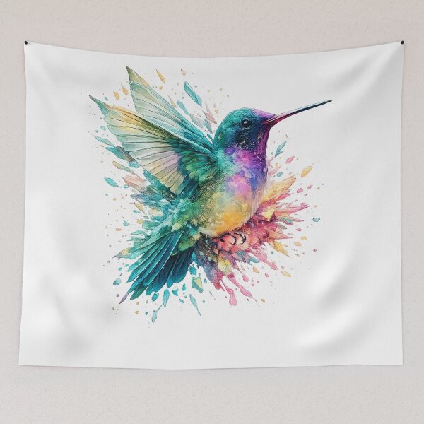 Item preview, Exploding Hummingbird designed and sold by scicilysimonee.
