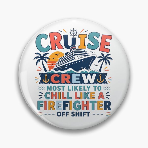 Item preview, Most Likely to Chill Like a Firefighter Off Shift – Funny Family Cruise Crew Matching – Firefighter Vacation  designed and sold by Winarrts.
