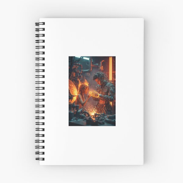 Item preview, Ember Orange Cyberpunk Mechanic Fairy designed and sold by Brakia7.
