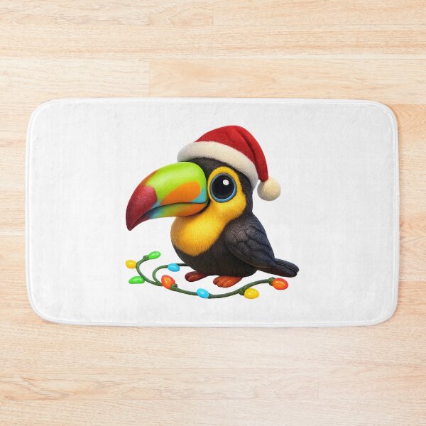 Item preview, Christmas Keel-Billed Toucan designed and sold by Sillytoe.