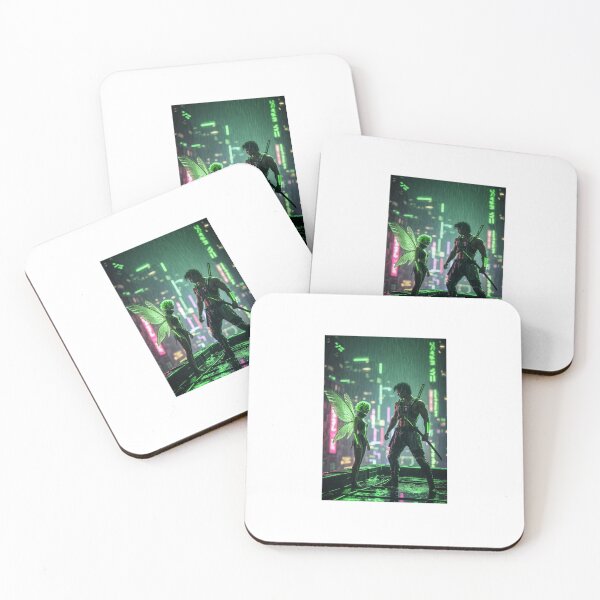 Item preview, Acid Green Cyberpunk Street Warrior Fairy designed and sold by Brakia7.