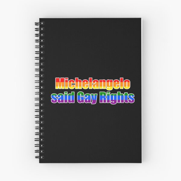 Item preview, Michelangelo Said Gay Rights designed and sold by skeleton-richart.