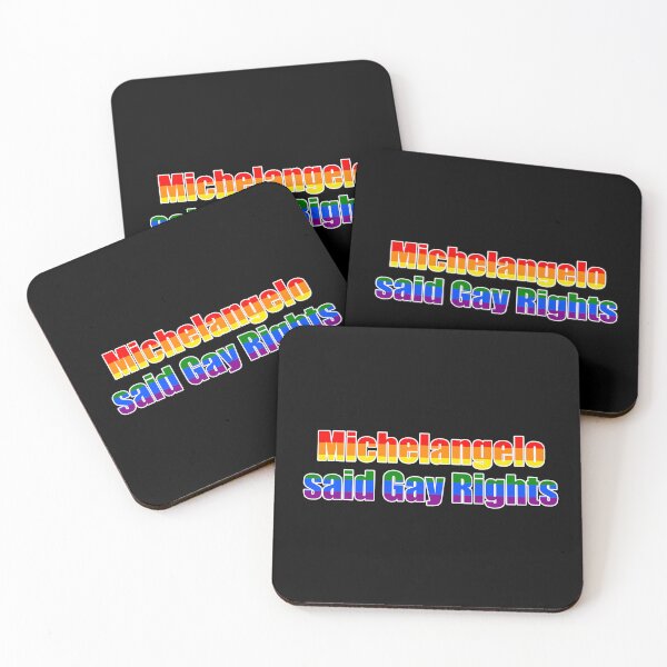 Item preview, Michelangelo Said Gay Rights designed and sold by skeleton-richart.