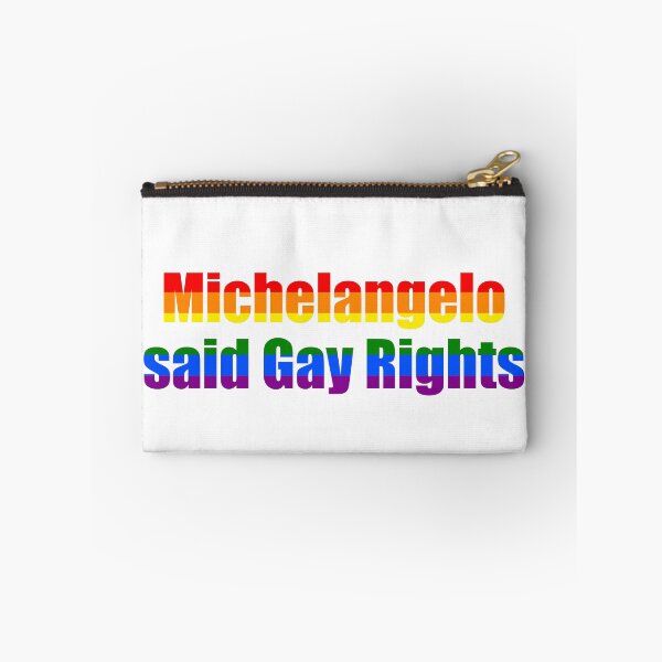 Item preview, Michelangelo Said Gay Rights designed and sold by skeleton-richart.