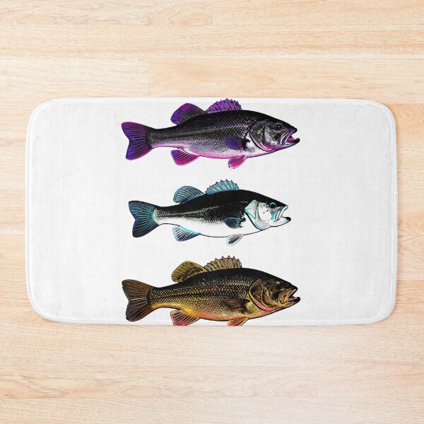 Item preview, Colorful Largemouth Bass Fishing Shirt designed and sold by KRV designs.