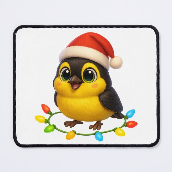 Item preview, Christmas Kentucky Warbler designed and sold by Sillytoe.
