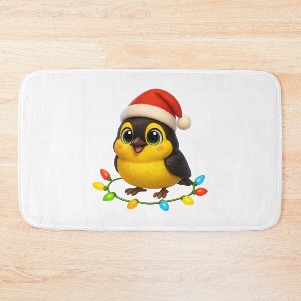 Item preview, Christmas Kentucky Warbler designed and sold by Sillytoe.