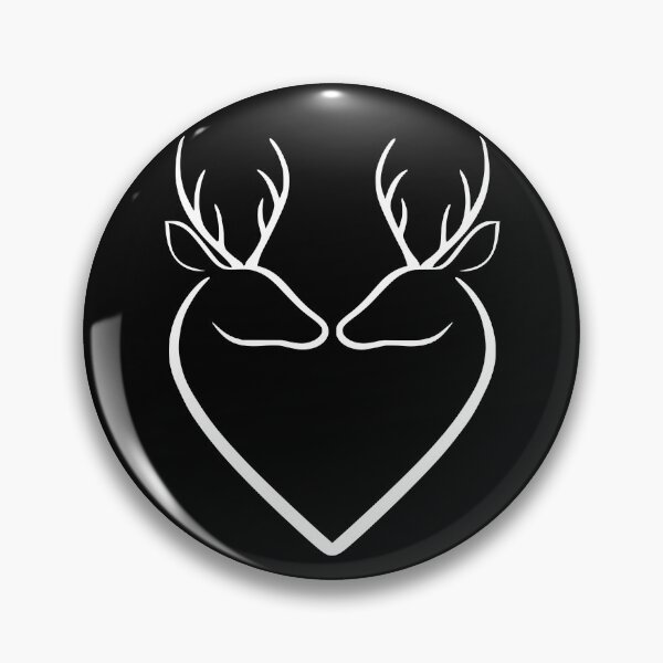 Item preview, Gay Deer Heart - White designed and sold by KataKismet.