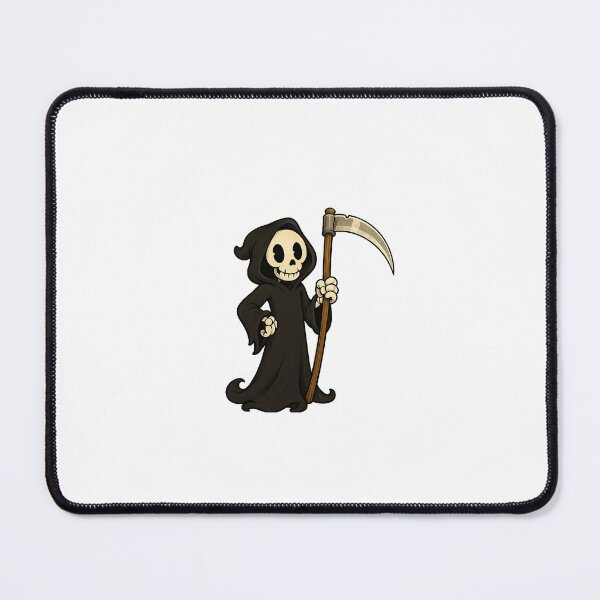 Item preview, Grim Reaper Skeleton Vintage Retro designed and sold by Ghostly-Outlaws.