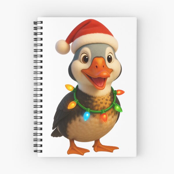 Item preview, Christmas King Eider Duck designed and sold by Sillytoe.