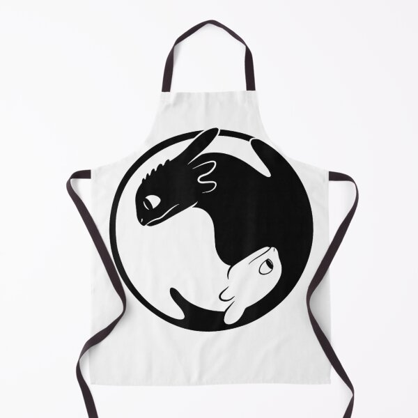Item preview, How to Train Your Dragon 3 Dragon Yin Yang T-Shirt designed and sold by DArtfulStudio.