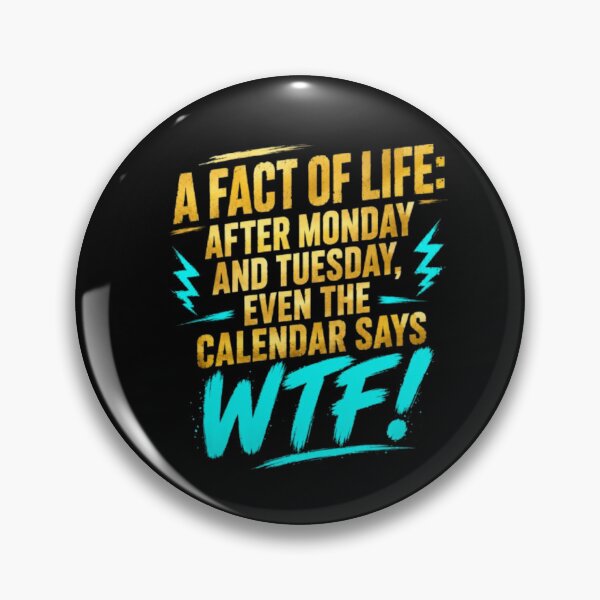 Item preview, After Tuesday Even The Calendar Says WTF Shirt, Funny Work Humor Shirt, Sarcastic Gift, Dark Humor Tee, Office Humor Shirt designed and sold by LumeLush.