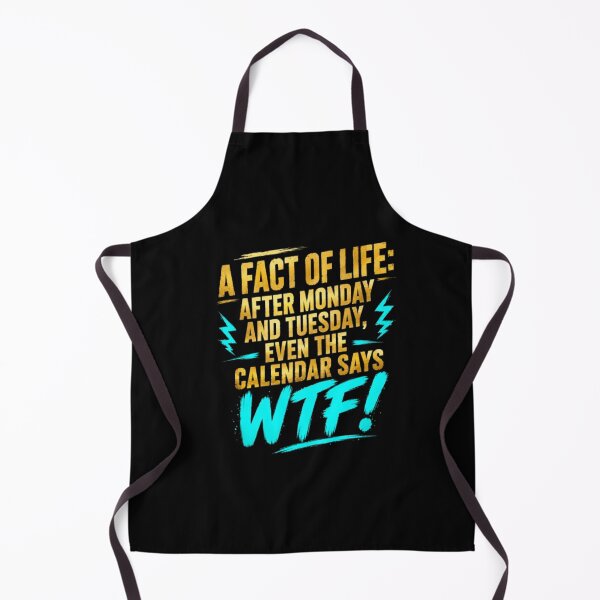 Item preview, After Tuesday Even The Calendar Says WTF Shirt, Funny Work Humor Shirt, Sarcastic Gift, Dark Humor Tee, Office Humor Shirt designed and sold by LumeLush.