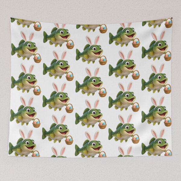 Item preview, Easter Largemouth Bass designed and sold by Sillytoe.