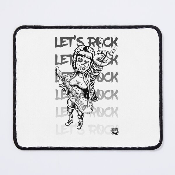 Item preview, Let's Rock Lady Guitarist designed and sold by Colmeia de Ideias.