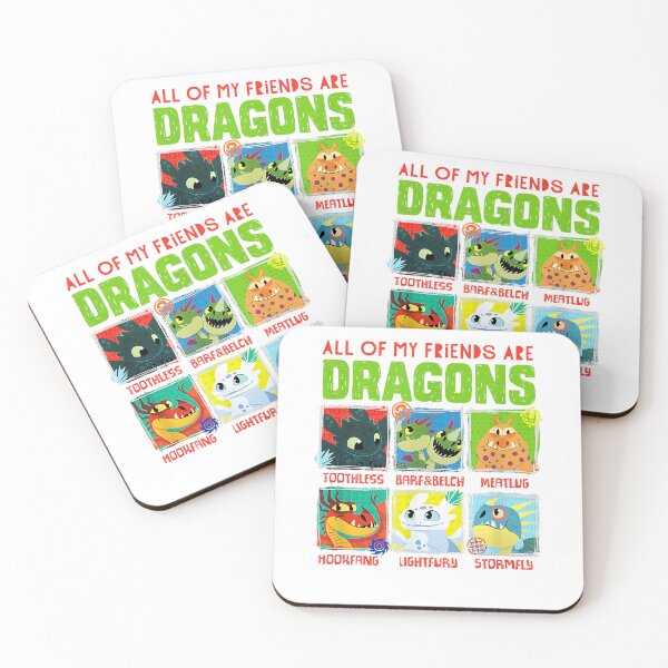 Item preview, How to Train Your Dragon 3 Hidden World Dragon Friends T-Shirt designed and sold by kakashii7.