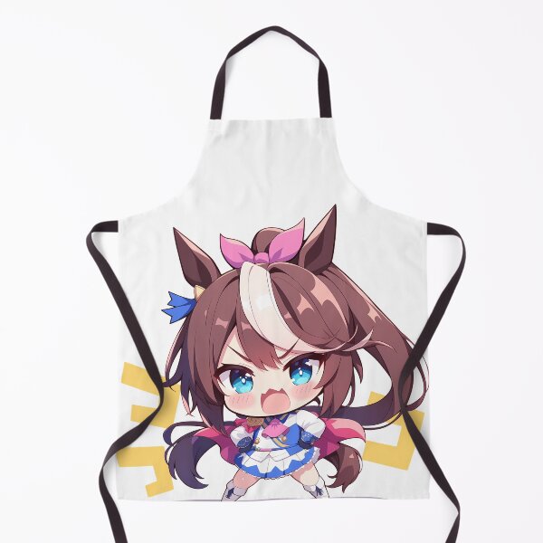 Item preview, Tokai Teio Uma Musume Pretty Derby Chibi Angry Horse Girl designed and sold by 108Recordings.