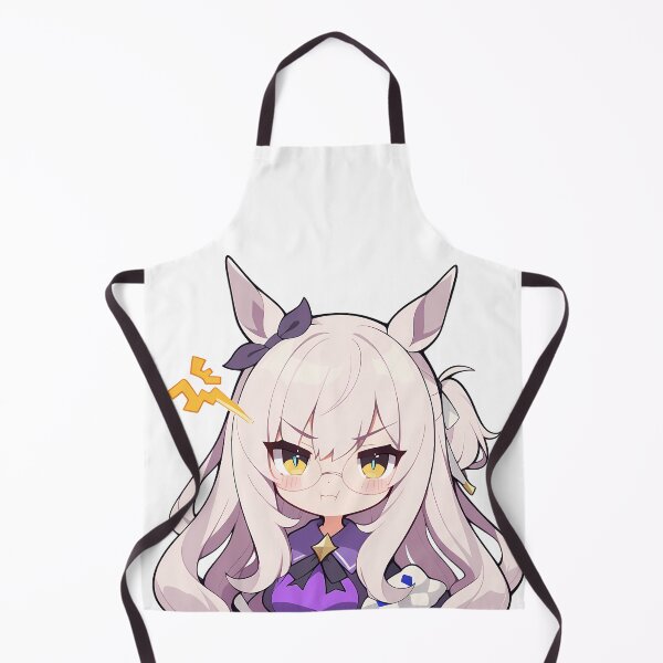 Item preview, Biwa Hayahide Uma Musume Pretty Derby Chibi Angry Glasses designed and sold by 108Recordings.