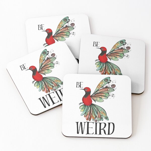 Item preview, Be Weird  designed and sold by Cottageshop.