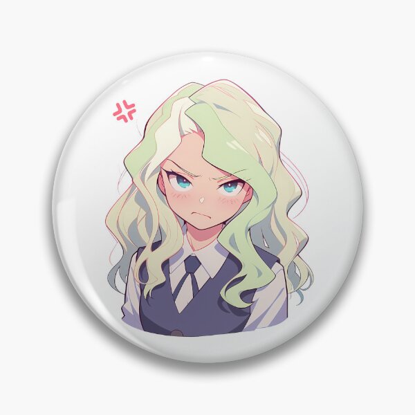 Item preview, Diana Cavendish Little Witch Academia Chibi Angry Witch Magic Mood designed and sold by 108Recordings.
