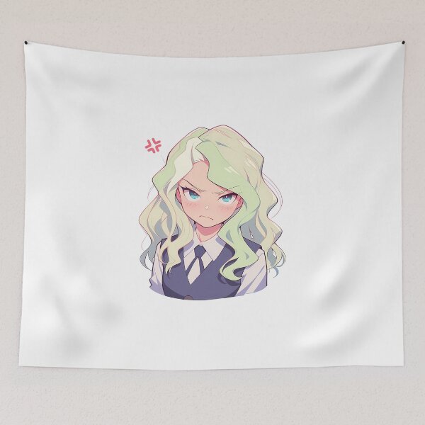 Item preview, Diana Cavendish Little Witch Academia Chibi Angry Witch Magic Mood designed and sold by 108Recordings.