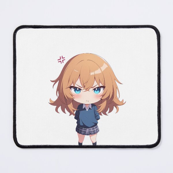 Item preview, Iroha Isshiki Oregairu Angry Chibi Blonde Full Body designed and sold by 108Recordings.