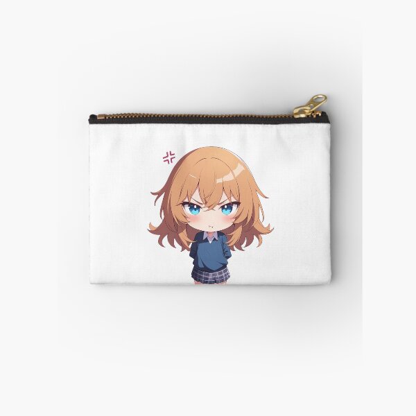 Item preview, Iroha Isshiki Oregairu Angry Chibi Blonde Full Body designed and sold by 108Recordings.