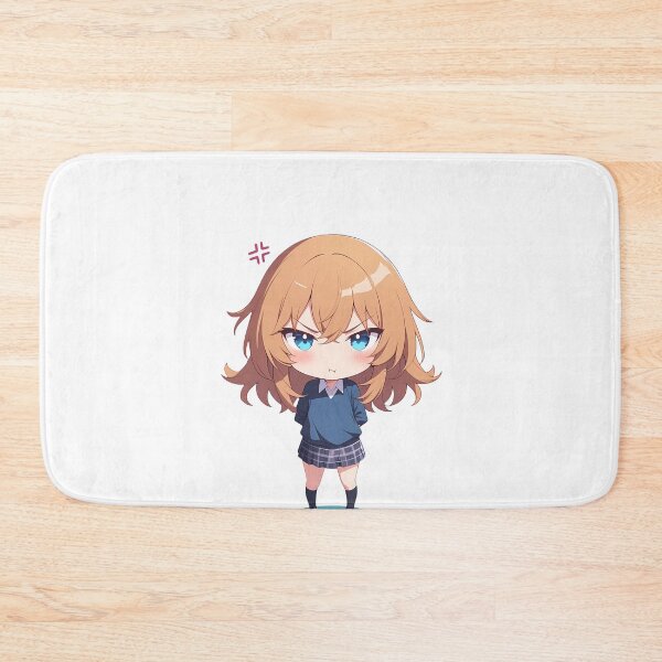 Item preview, Iroha Isshiki Oregairu Angry Chibi Blonde Full Body designed and sold by 108Recordings.