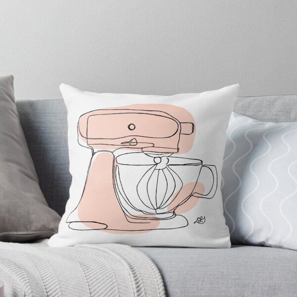 Item preview, Stand Mixer Baking Line Art Print designed and sold by Evil B Creative.