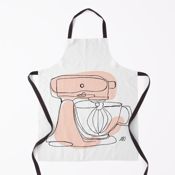 Item preview, Stand Mixer Baking Line Art Print designed and sold by Evil B Creative.