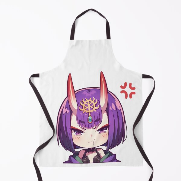Item preview, Shuten Douji Fate Grand Order Chibi Purple Bunny Ears designed and sold by 108Recordings.