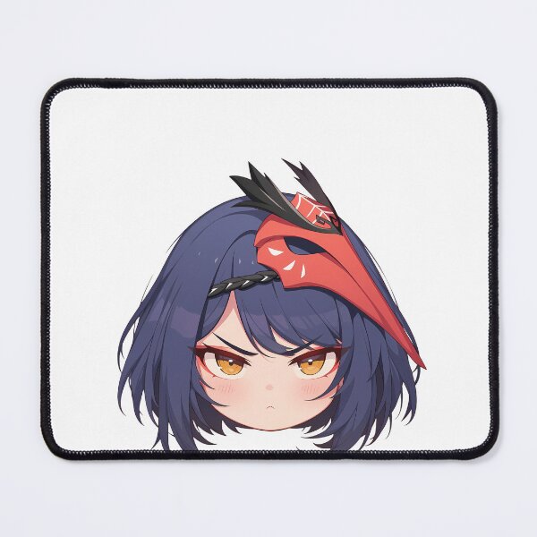 Item preview, Kujou Sara Genshin Impact Chibi Kawaii Angry Look designed and sold by 108Recordings.