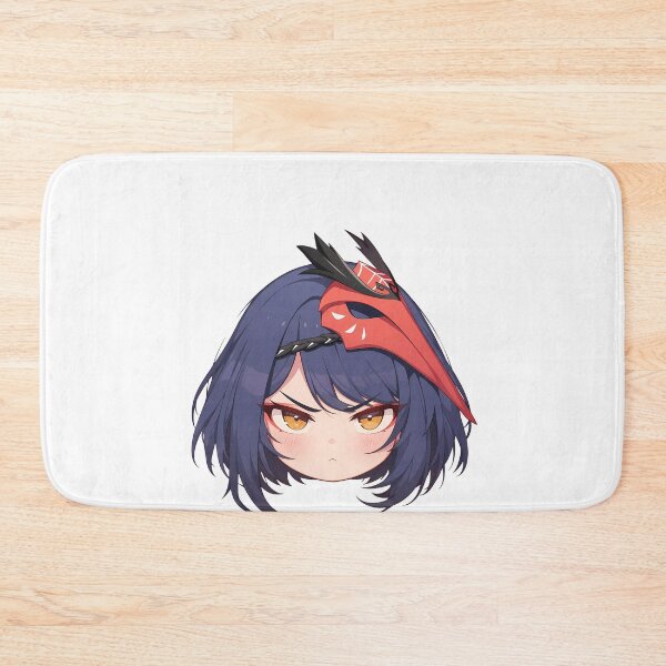 Item preview, Kujou Sara Genshin Impact Chibi Kawaii Angry Look designed and sold by 108Recordings.