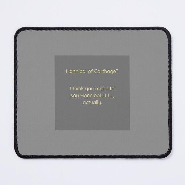 Item preview, Hold that L, Hannibal! designed and sold by Ancient Epics.
